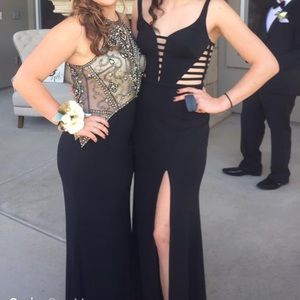 black prom dress